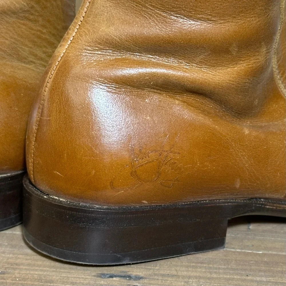 John Fluevog Brown knee high Boots (slim fit) - Picture 5 of 7